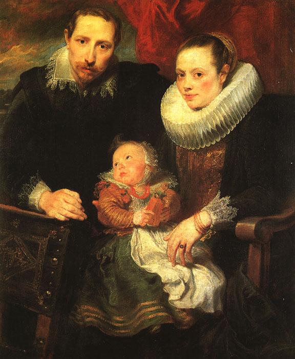 Anthony Van Dyck Family Portrait_5 oil painting picture